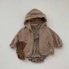 Baby Solid Color Hoodie