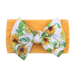 Baby Girl Color Bow Headband