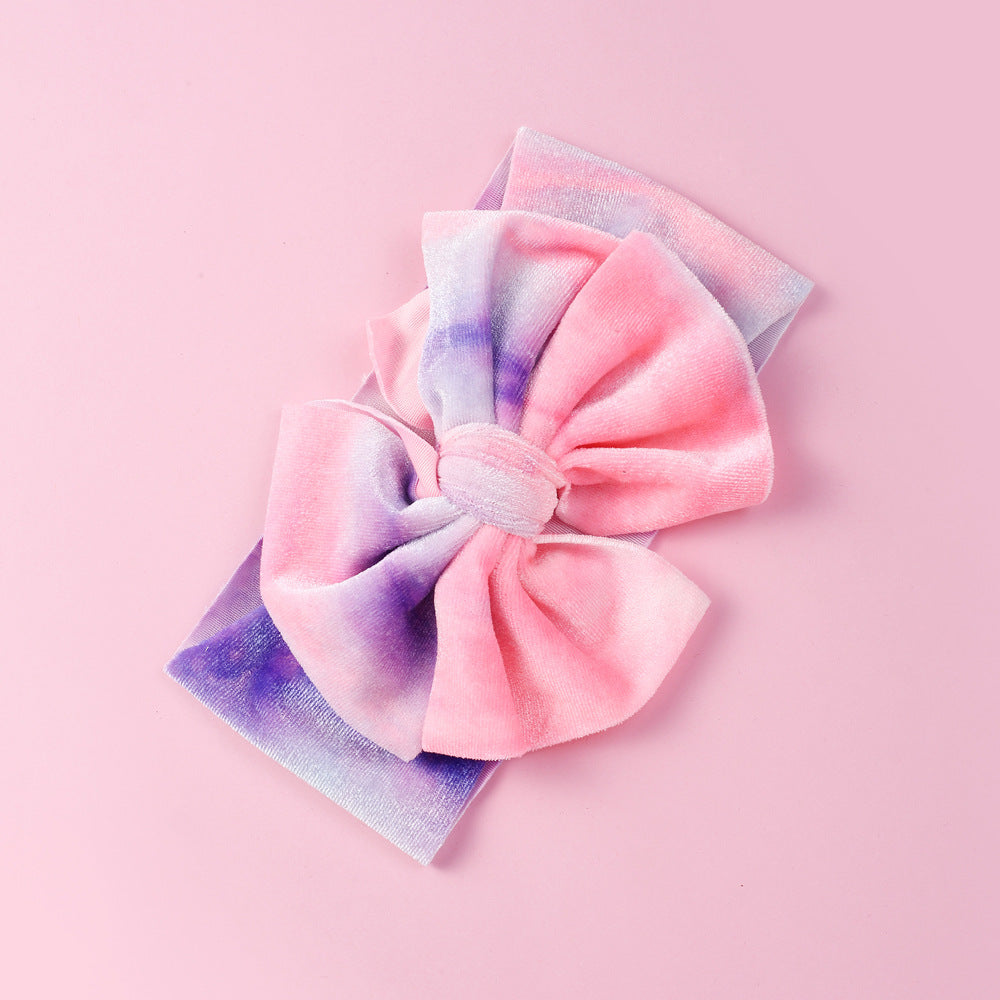 Baby Girl Color Tie Dye Headband