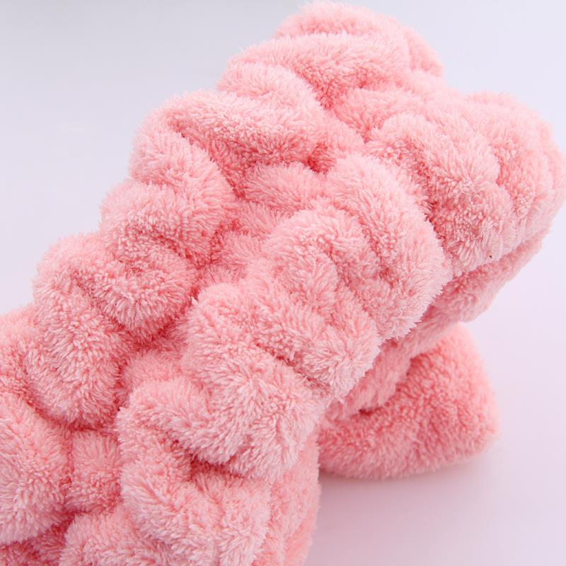 Baby Girl Coral Fleece Bow Headband