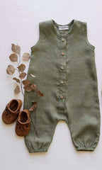 Baby Solid Color Romper
