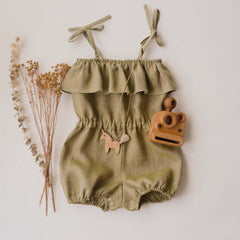 Baby Solid Color Romper