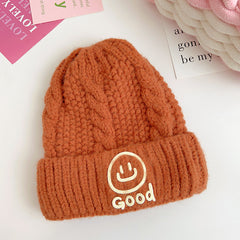 Baby Smiley Knitted Hat