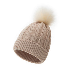 Baby Single Ball Knit Hat