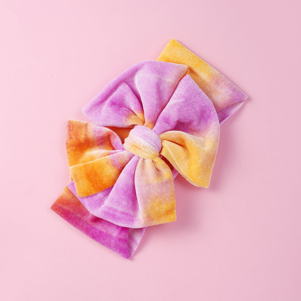 Baby Girl Color Tie Dye Headband