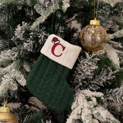 Christmas Knitted Stocking Gift Bag