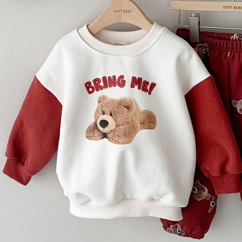 Baby Bear Print Top