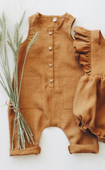 Baby Solid Color Romper