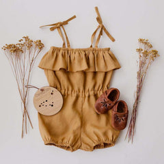 Baby Solid Color Romper