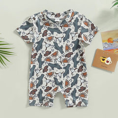 Baby Cow Print Romper