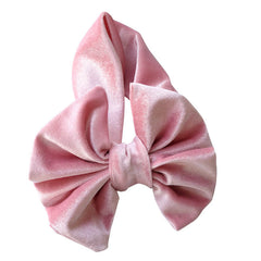 Baby Girl Gold Velvet Bow Headband