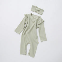 Baby Solid Color Romper