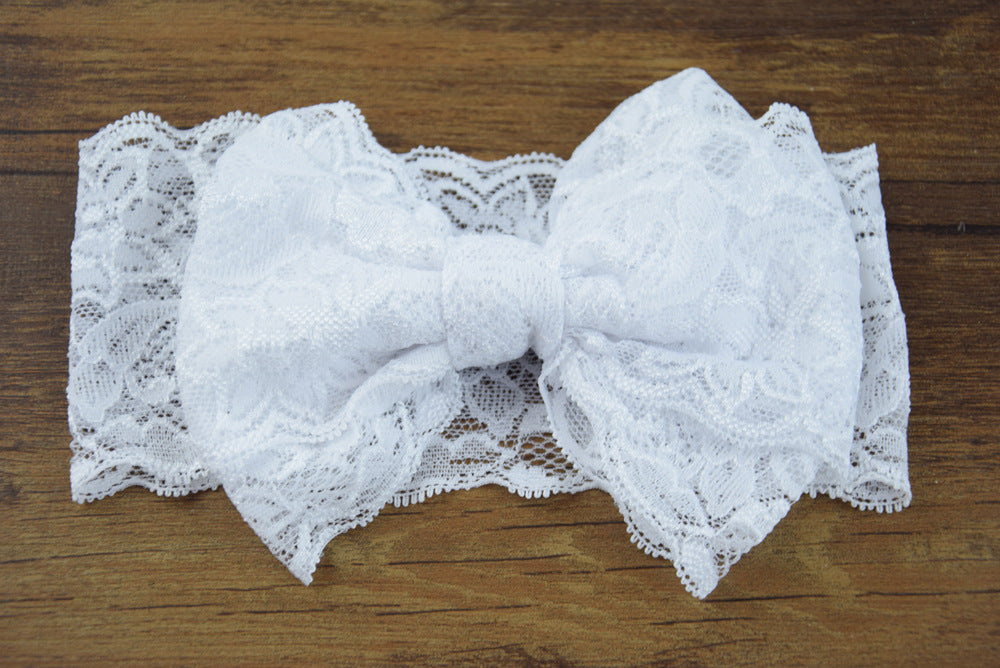 Baby Girl Lace Bow Headband