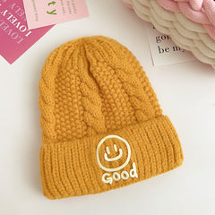 Baby Smiley Knitted Hat