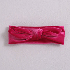 Baby Girl Velvet Bow Headband