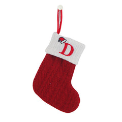 Christmas Knitted Stocking Gift Bag