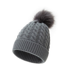 Baby Single Ball Knit Hat