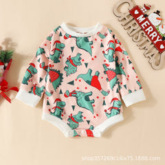 Baby Dinosaur Print Romper