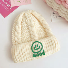 Baby Smiley Knitted Hat