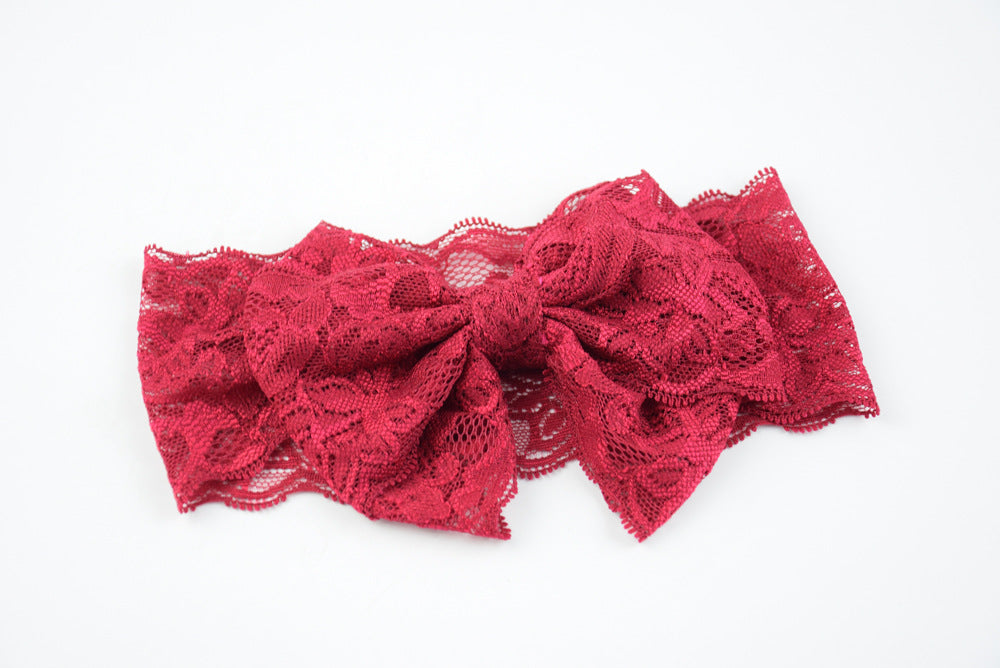 Baby Girl Lace Bow Headband