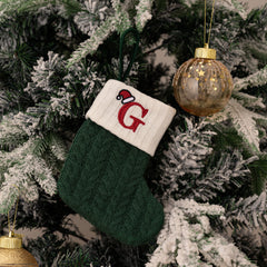 Christmas Knitted Stocking Gift Bag