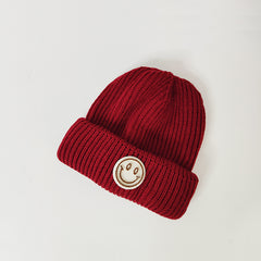 Baby Smiley Knitted Hat