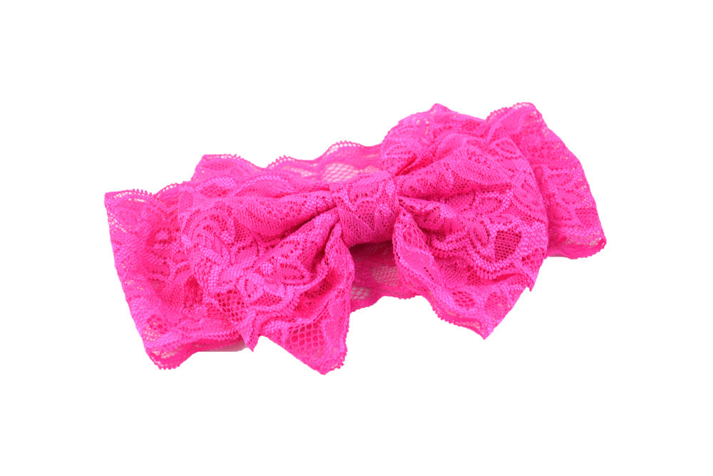 Baby Girl Lace Bow Headband