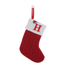 Christmas Knitted Stocking Gift Bag