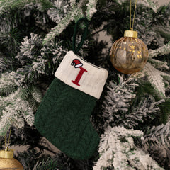 Christmas Knitted Stocking Gift Bag