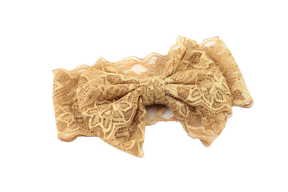Baby Girl Lace Bow Headband