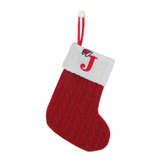 Christmas Knitted Stocking Gift Bag