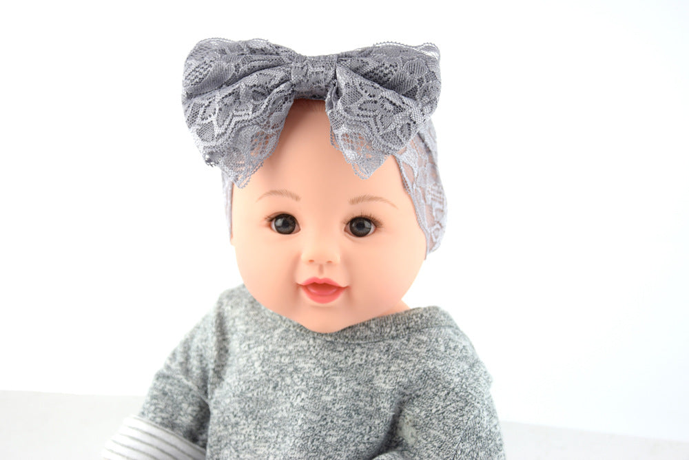 Baby Girl Lace Bow Headband