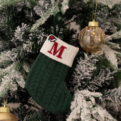 Christmas Knitted Stocking Gift Bag