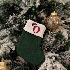 Christmas Knitted Stocking Gift Bag