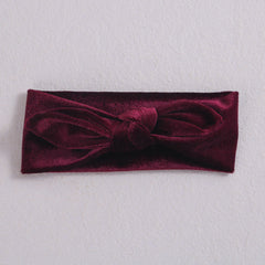 Baby Girl Velvet Bow Headband