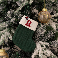 Christmas Knitted Stocking Gift Bag