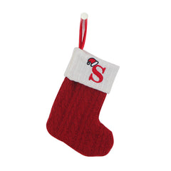 Christmas Knitted Stocking Gift Bag