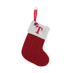 Christmas Knitted Stocking Gift Bag