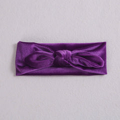 Baby Girl Velvet Bow Headband