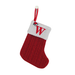 Christmas Knitted Stocking Gift Bag