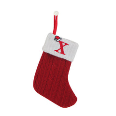 Christmas Knitted Stocking Gift Bag