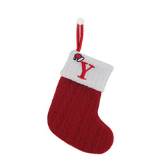 Christmas Knitted Stocking Gift Bag