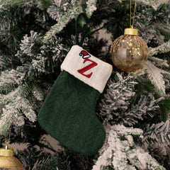 Christmas Knitted Stocking Gift Bag