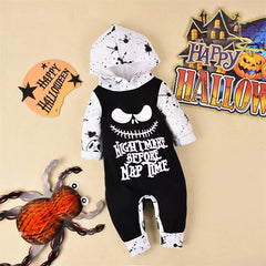 Baby Halloween Print Romper