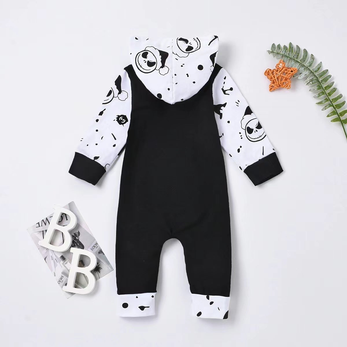 Baby Halloween Print Romper