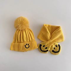 Baby Smiley Knitted Hat