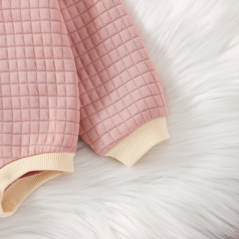 Baby pure color Casual Bodysuit