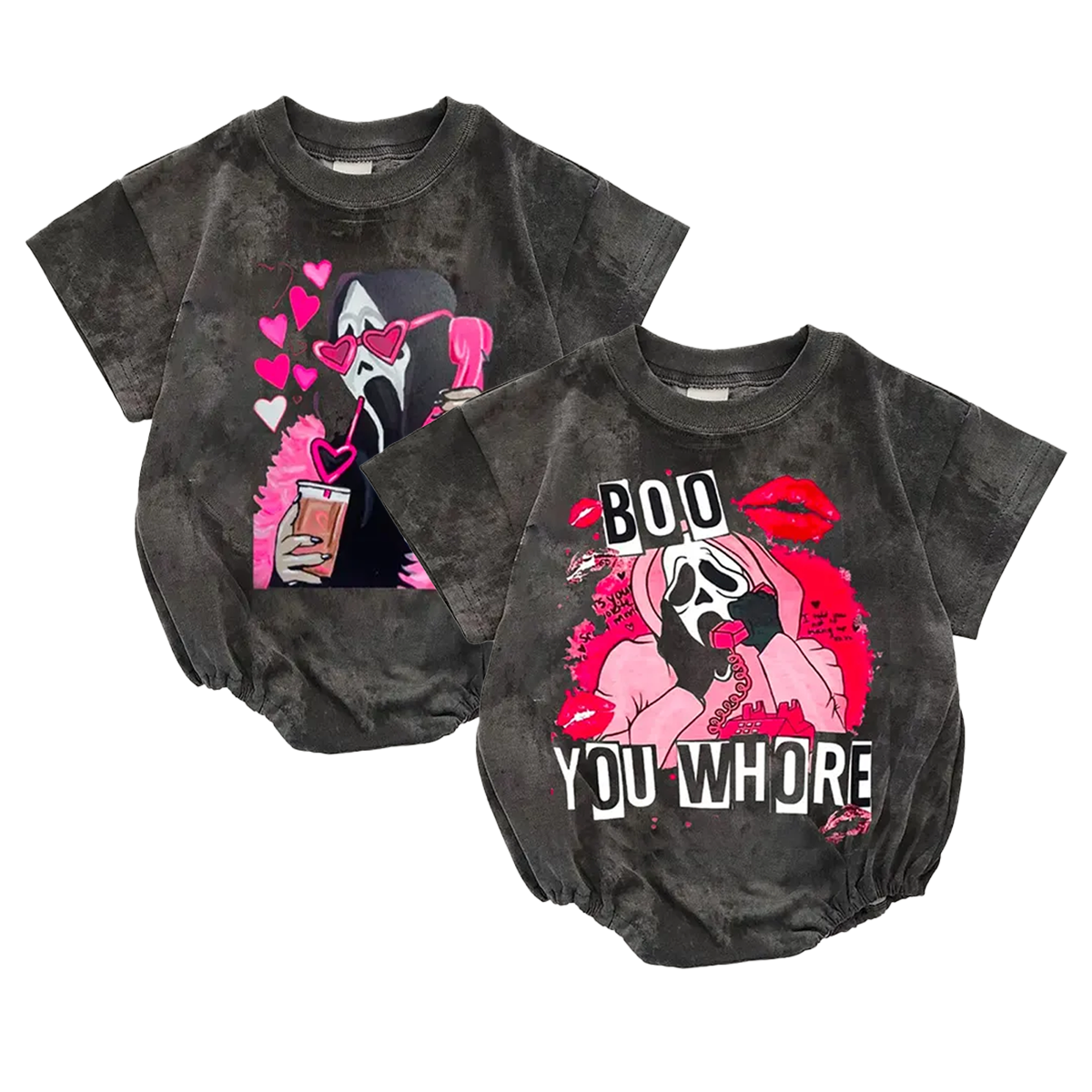 Baby Call Me Print Romper Sets
